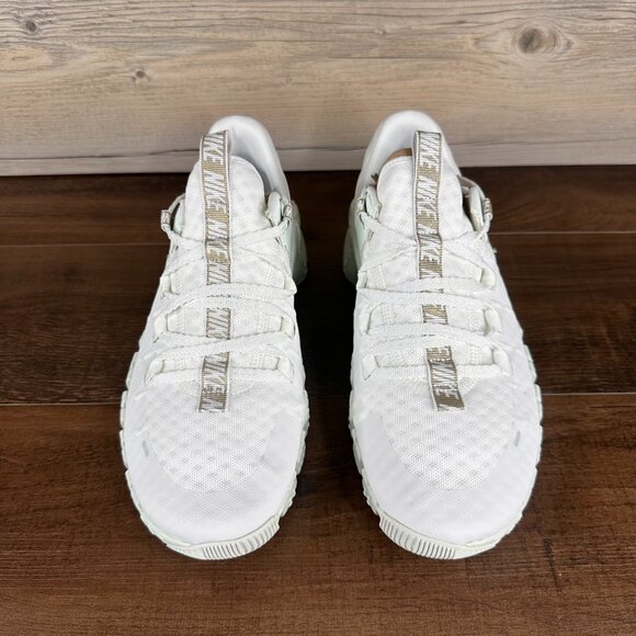 Nike Free Metcon 5 PRM Womes Size 8 Summit White Sea Glass FJ1548 100 - Picture 4 of 9